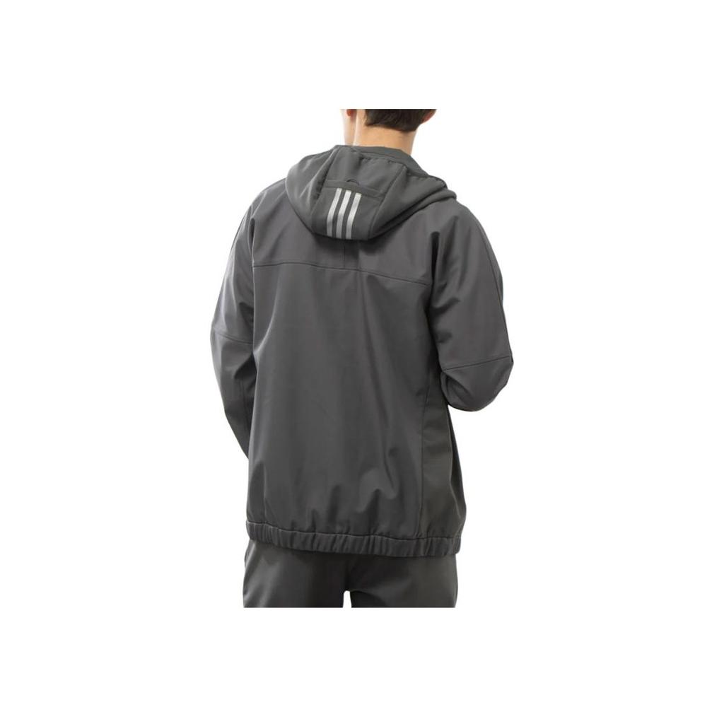 New Adidas Essential Jacket Men's Gray IK7354