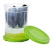 Hourglass Type Pickle Vegetable Jar Dry-wet Separation Pickle Juice Separator  Storing Pickles