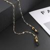 Women Crystal Beads Sunglasses Glasses Chains Lanyards Neck Strap Rope Eyewear Cord Holder Accessories Mask Chain