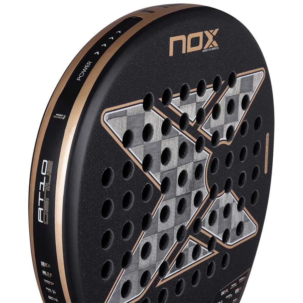 Nox AT10 Genius Tennis Racket Carbon Fiber Black/White