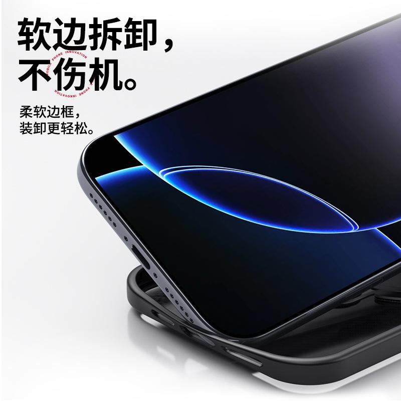 Applicable to Apple 11Promax mobile phone case, double ring magsafe magnetic suction iPhone11Pro fulcrum case, anti-drop.