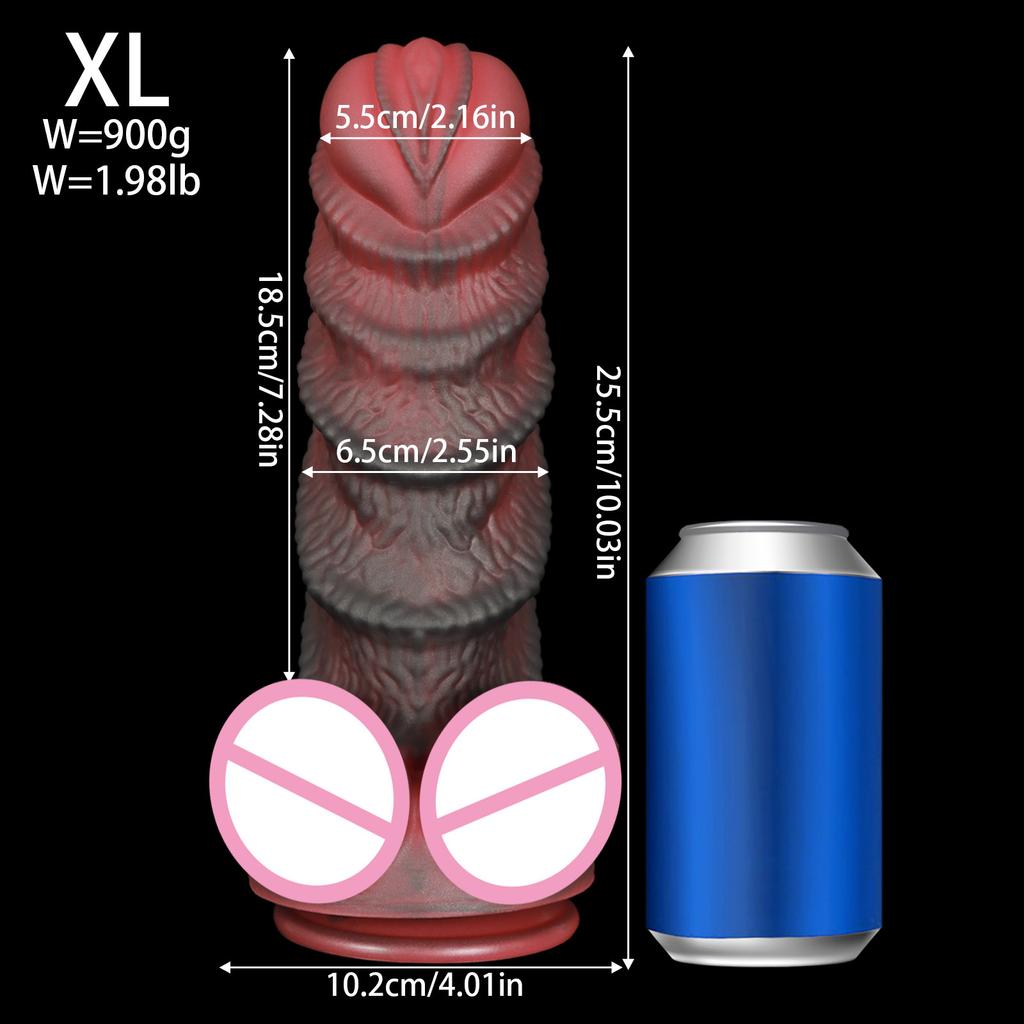 Alien Dildo Fake Penis Liquid Silicone Adult Sexual Product