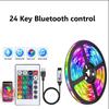 Bluetooth LED Strip Lights SMD 5050 RGB APP Remote Control Flexible Ribbon Diode Lamp Tape TV Backlights Game Room Home Decor