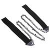 11-33 Teeth Survival Chain Saw With Pouch Pocket Manual Saw Multi Function Saw  Emergency Tool