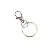 25Pcs Swivel Clasps Set Lanyard Snap Hooks with Key Chain Rings Keychain Clip Hooks for DIY Jewelry Necklace Bracelet Making Handcrafts Supplies