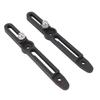 Motorcycle Windshield Adjuster Bracket CNC Aluminum for V Strom DL 800DE 2022 2024 Black Coated