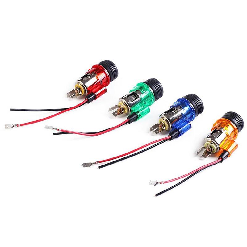 New 12V 120W High Quality Cigarette Lighter Practical Secure Durable Fashion Motorcycle Auto Boat Power Socket Out Plug for Car