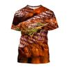 Kids O Neck T Shirt 3D Burger Food Pattern Vivid Unique Design For Outdoor Play Picnic Gathering Park Trips Summer Casual Daily Outfits
