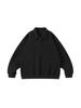 2025 Grey Lapel Hoodie: Versatile Spring/Autumn Casual Long Sleeve POLO Shirt