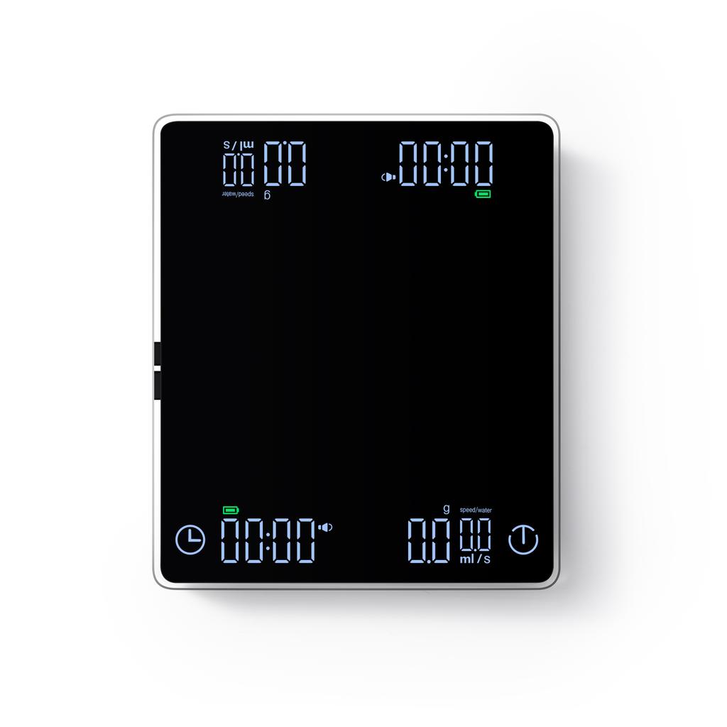 Coffee Scale with Wireless Display 3kg/0.1g High Precision Espresso Scale Rechargeable Digital Kitch