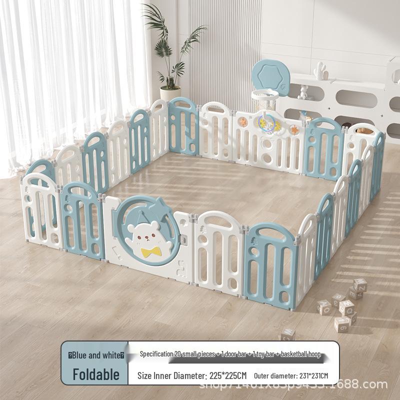 Indoor Safety Playpen & Crawling Mat for Babies: Anti-Fall Playground & Learning Fence