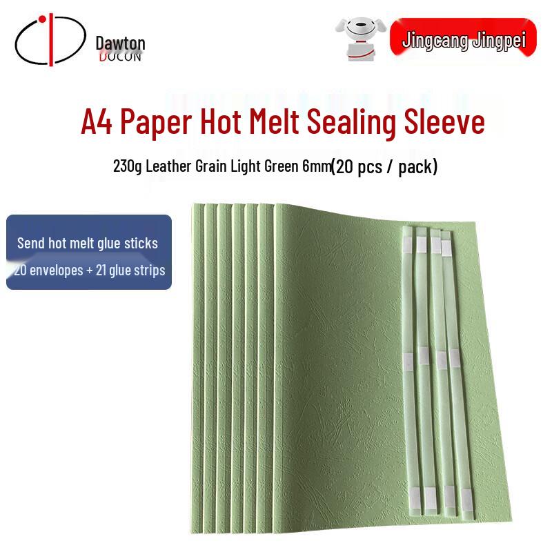 DOCON A4 Color Printable Thermal Binding Covers with Strips CN Plug (adapter Included)