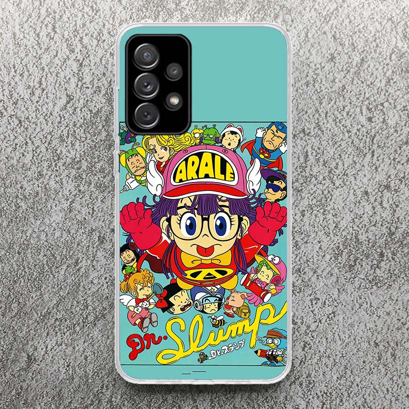 Arale Dr Slump Print Soft Case for Samsung A52 A50S A51 A42 A23 A22 A12 Phone Shell A41 A31 A21S A40 A30S A20E A10S A70 A71 A52