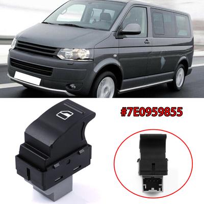 Beifahrerseite Elektrische Fensterheber Einzelschalter Tastensteuerung Für VW Transporter T5 T6 Caravelle 7E0959855 Autoteile Zubehör