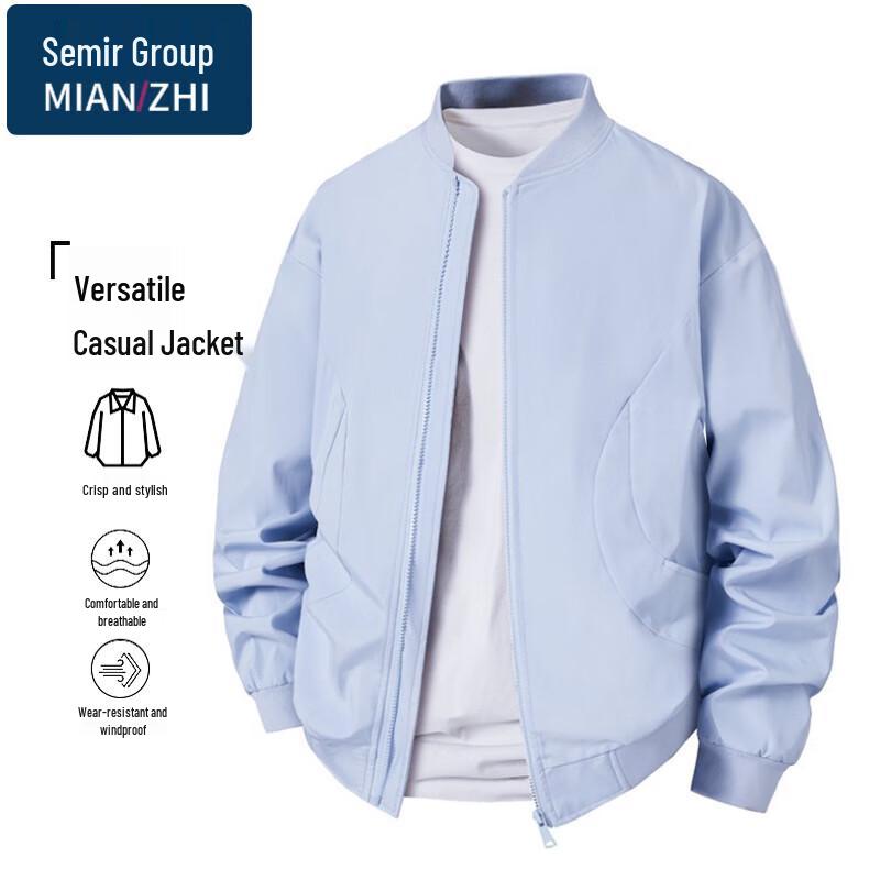 

Men s Water-Resistant Casual Baseball Jacket L