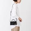 OUTLET JACQUEMUS Shoulder Bag LE BAMBINO Small Handbag 213BA006 Black Color