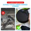 Car RV Caravans Wire Cable Harness Storage Bag 600D New Black Waterproof Oxford Cloth Car Tools Cable Organizer Cars Accessories