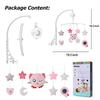 Calming Wind Chime Baby Crib Mobile - Music Rattle Pendant for Bedside or Hanging Decor