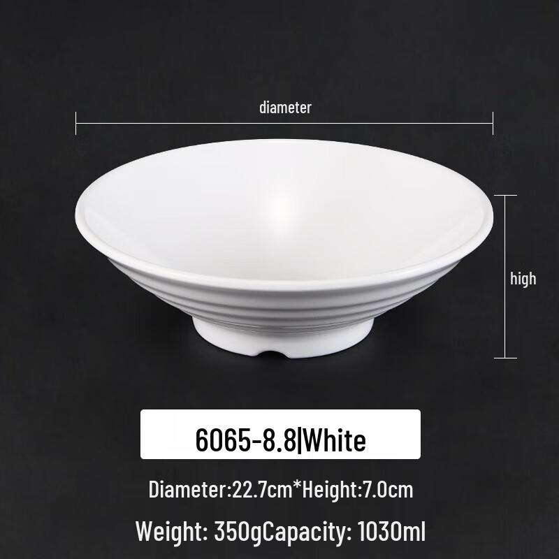 

A5 Melamine High-Temperature Noodle Bowls