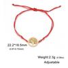 Teamer Tree of Life Pendant Bracelet for Women Vintage Red Cord Bracelets Stainless Steel Jewelry Pulseras 2026 Birthday Gift