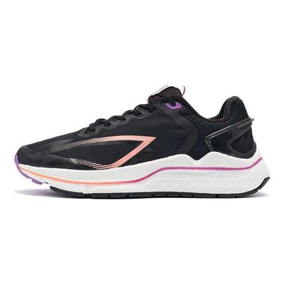 Li Ning Fierce Steed 5 Lightweight Non-Slip Durable Low-Top Running Shoes Men Running Shoes Black Pink Purple ARZR001-12