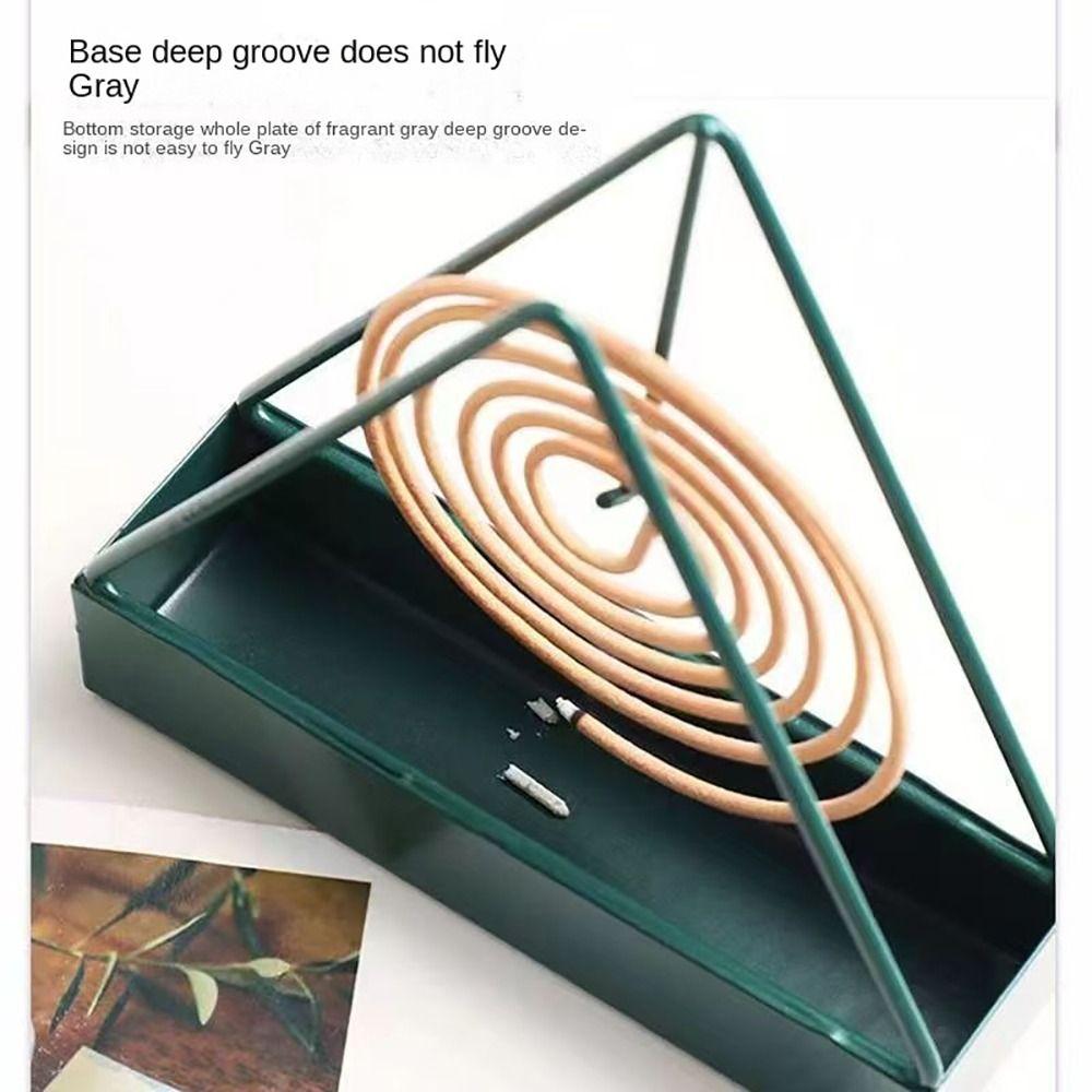 Triangle Hanging Mosquito Incense Holder Iron Mosquito Incense Burner Mosquito Incense Rack  Home