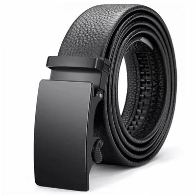 Herren Gürtel Leder Automatische Schnalle Business Rindsleder Gürtel Herren Jung Und Mittelalt Einfache Lässige Hose Mit Herren