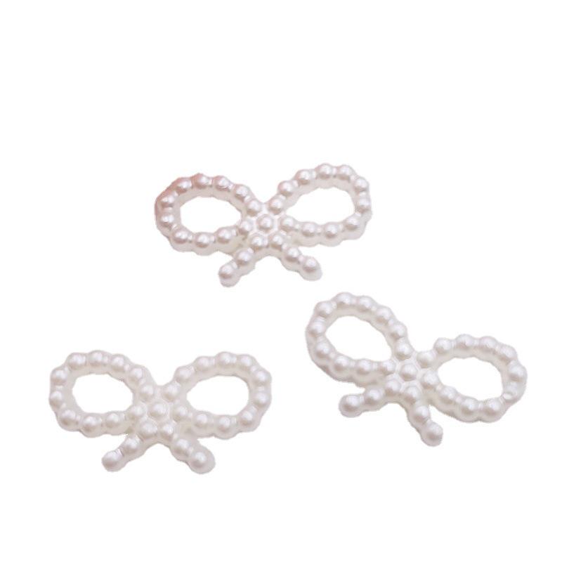 Pearl Bow Star Heart Patch for DIY Hair Accessories & Ornaments