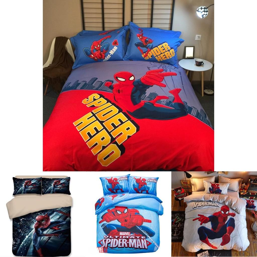Spiderman 3D Bettwäscheset Bettdecke Doona Steppdecke Bezug Bettset Kissenbezug Laken Eigenschaften Premium Qualität Polyester Für Ultimativen Komfort Und Stil