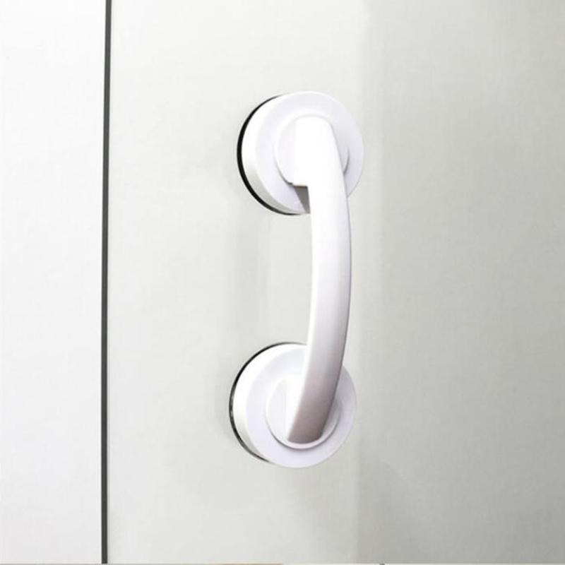 Safety Hand Rail Support Shower Grab Bar with Anti-slip Grip Bathroom Senior Assist Bath Handle Suction Grab Bars