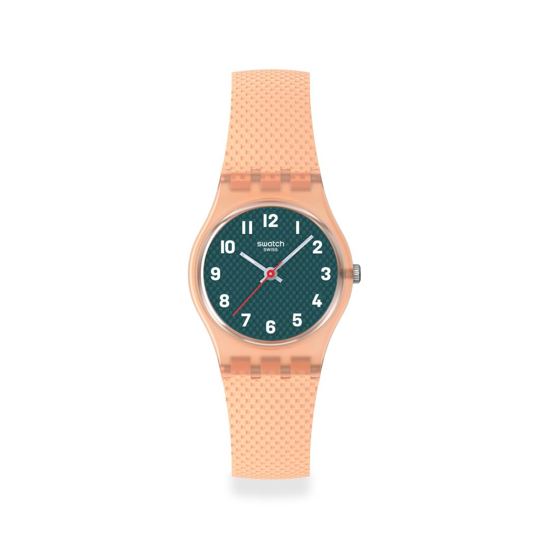 

Swatch LADY PEACHY WEAVE Peachy Weave LO117 Оранжевые женские часы, оранжевый