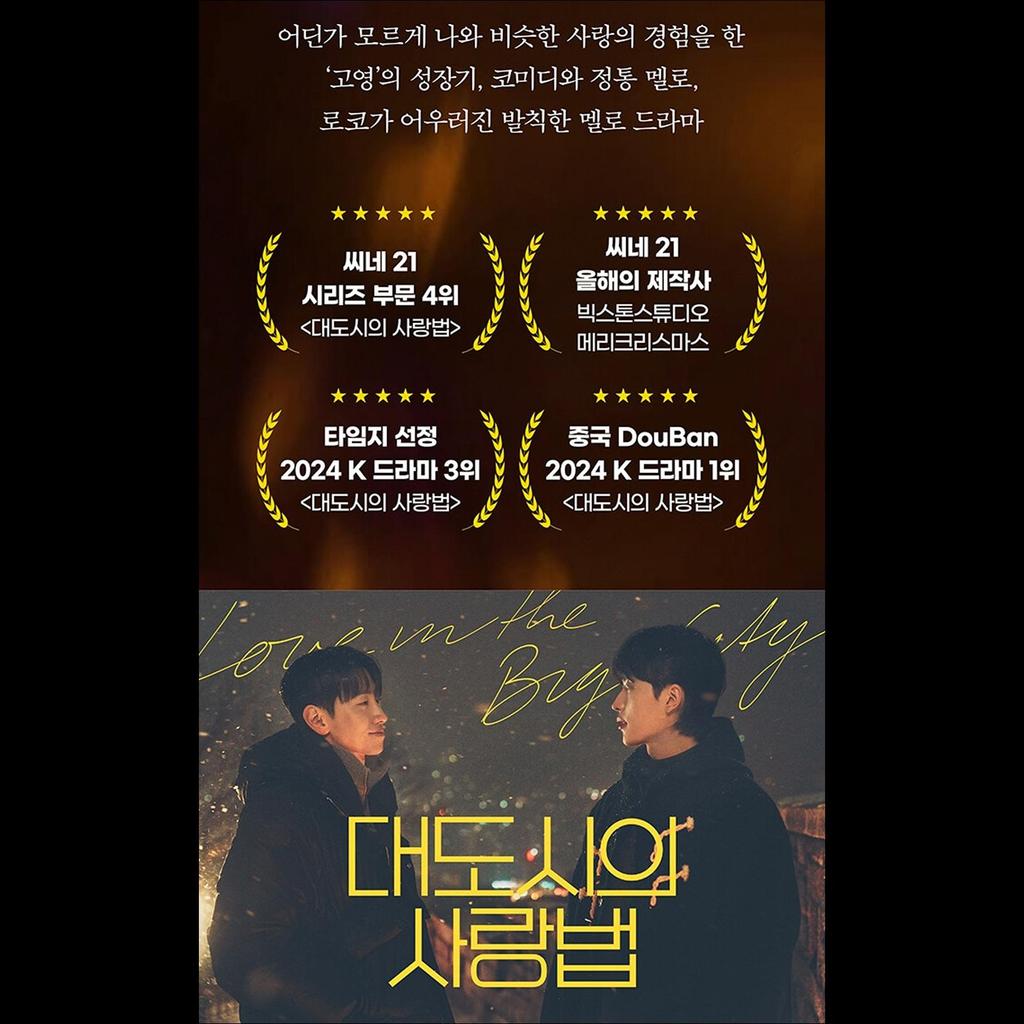 (Script Book) Love in the big city K-drama Screenplay Book Photo Essay / Nam Yoon Su