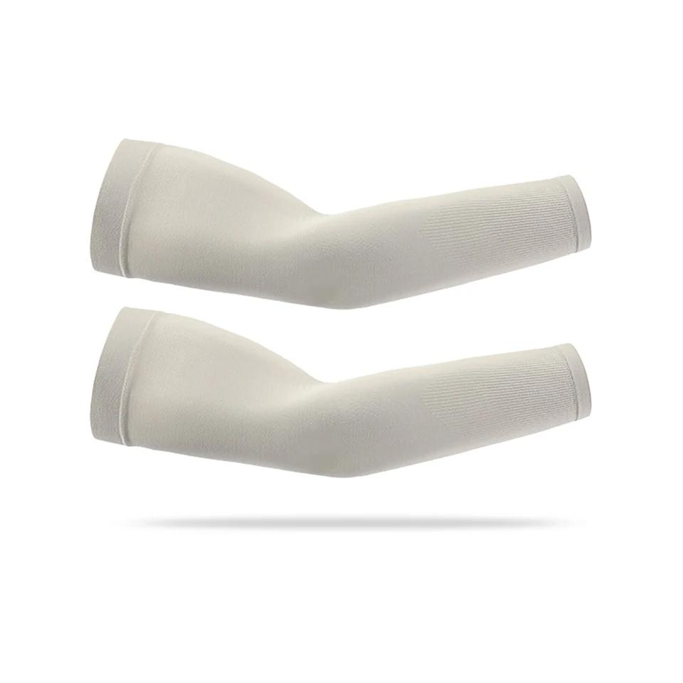 1Pair UPF50+ Cool Arm Sleeves for Women Men Summer Cycling Running Fishing Breathable Ice Silk Sunscreen Oversleeve Unisex