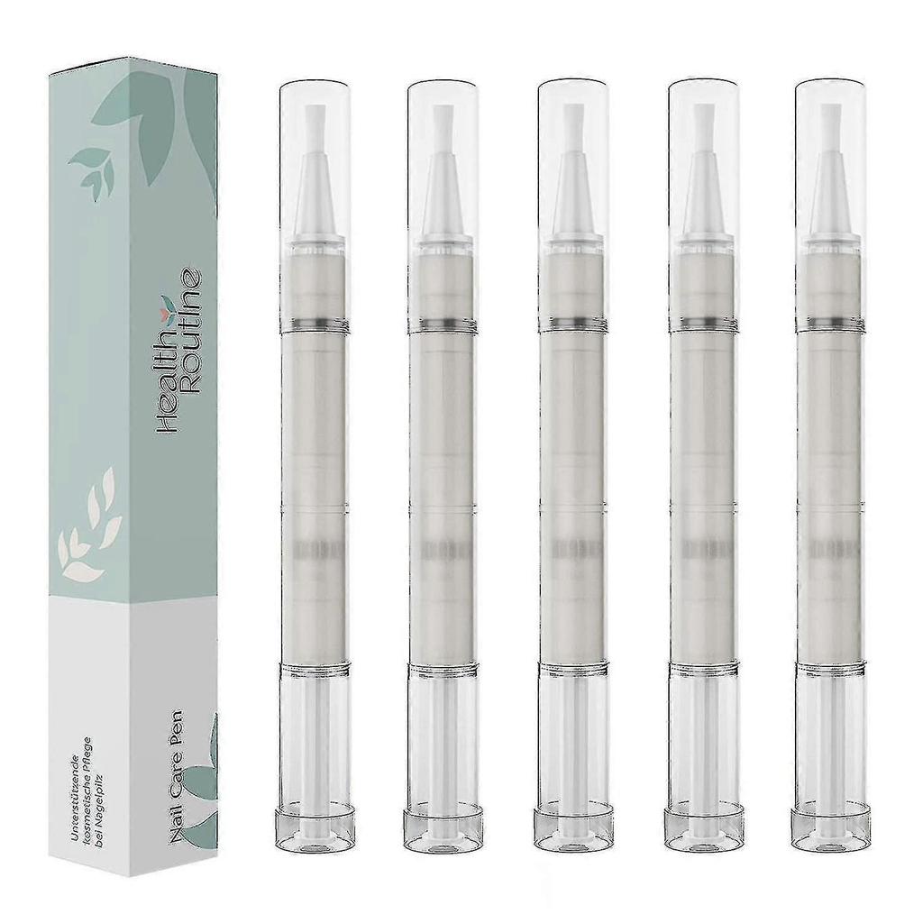 5x Healthroutine Nail Care Pen Cosmetic Nail Fungus Treatment Quick Intensive For Nails With Aloe Vera Tea Tree Oil_c13_y154,hww