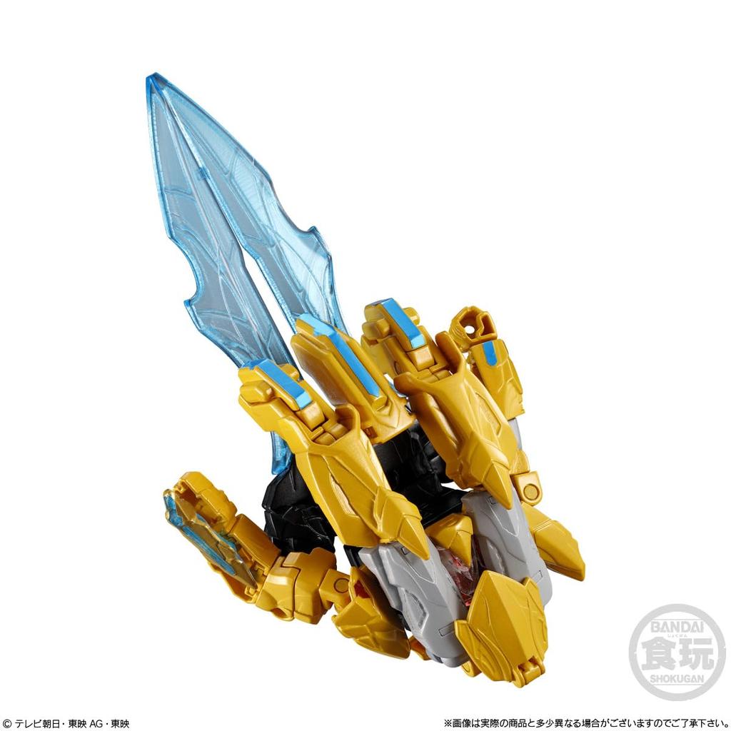 BANDAI Minipla Number One Combined Series 02 Tega Sword Eagle Shooter 50 Unicorn Drill 50 Set & & (1 Piece)