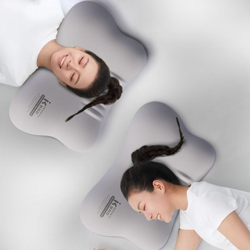 Memory Foam Pillow for All Sleeping Positions - Deep Sleep Support for Side/Back Sleepers Breathable Pillow with Pressure Relief