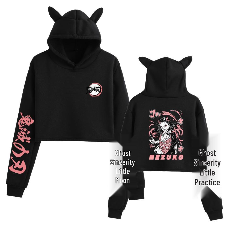 Demon Slayer Anime-Inspired Trendy Academy Style Casual Hoodie