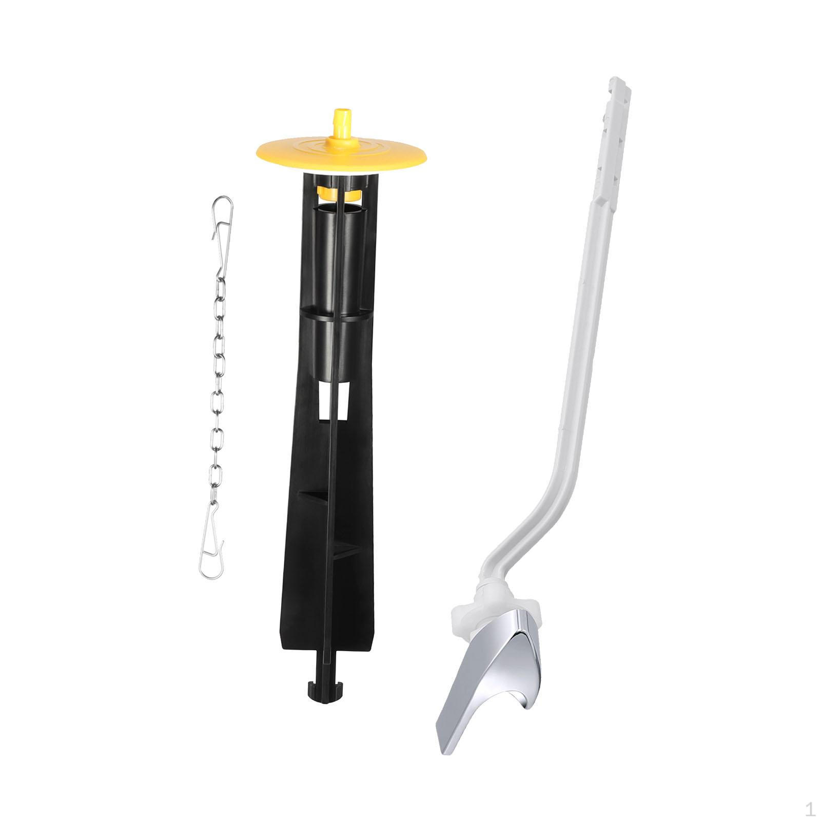 

Flush Lever Assembly with Valve, Toilet Cistern Repair Kit, Accessories, Spare Parts for