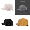 Soft Brim Round Logo Baseball Cap With Breathable Cotton For Casual Wear
