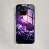 For Xiaomi Redmi 10C Case For Redmi 10C 2022 Cover Marble Painted Tempered Glass Case Fundas For Redmi 10c redmi10C Bumper Coque