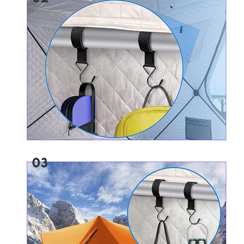 

Rugged Hook for Ice Fishing Environments Camping Setups and Tent Storage Applications Handling Weighty Outdoor Items Securely China Mainland