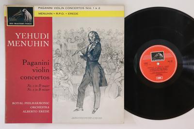 LP Record YEHUDI MENUHIN ROYAL PHILHARMONIC   Paganini Violin Concertos No. 1 In  ASD440 HIS MASTERS V UK Classical Used