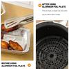 10 Unidades Contenedor de Alimentos de Papel de Aluminio Cuenco Desechable Papel para Freidora de Aire Cocinar Calentar Almacenar