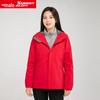 Women's 3-in-1 Down Windproof Waterproof Detachable Hood Jacket W87211A