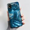 Case For Itel A17 Bumper Soft Silicone Jelly Black Case Trendy Style Painted Pattern Funny Milk Tea Rabbit Shockproof Cover
