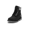 Timberland 6 Inch Heritage Cupsole Waterproof Boots 'Black Nubuck With Silver Collar' Women's A5MAVW