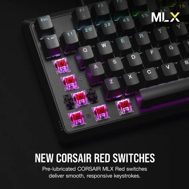 K70 Core RGB Optical-Mechanical Keyboard Black