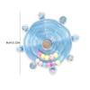Cockatoo Chew Toy Flying Saucer Bird Decompression Nibble Wheel For Stress Enrichment Supplies H2F4