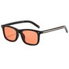2026 Retro Square Frame Rice Nail Sunglasses: Stylish Outdoor Street-Style Face-Slimming Sun Protection Glasses