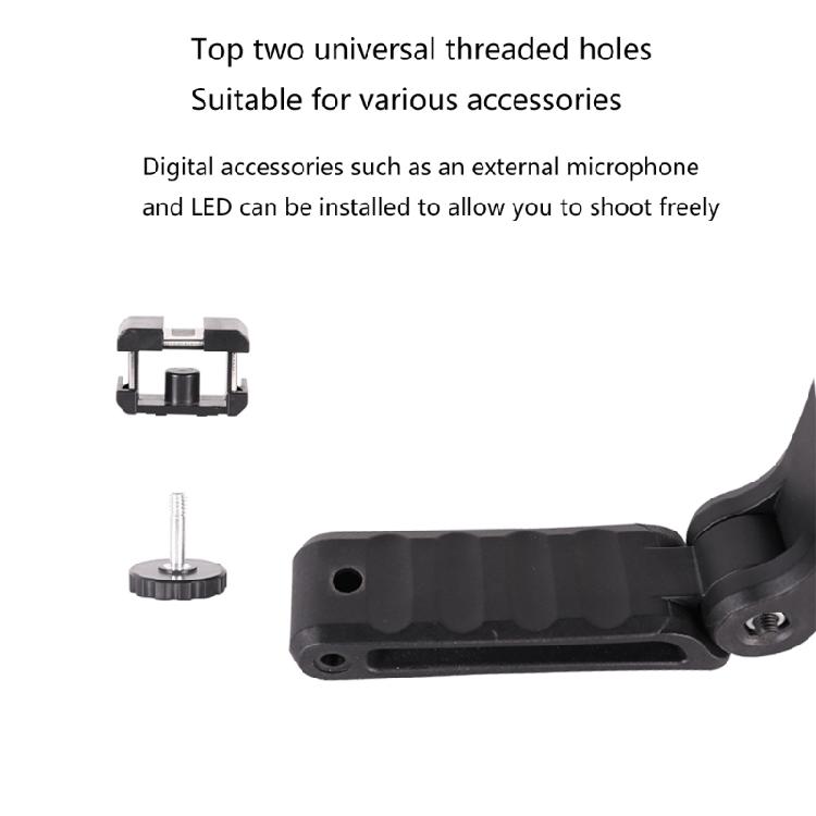 Professional Handle Video Grip for Smartphones Bracket Video Stabilizer Bracket